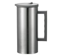 Metal Water Pitcher - Large Capacity Jug | Multifunctional Beverage Pitcher With Lid For Hot & Cold Drinks, Perfect For Juice, Water, Beer, Coffee, Parties, Kitchen, Dining, Home & Outdoor Use Use