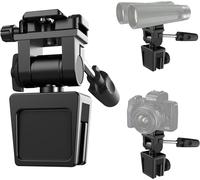 Metal Window Bracket, 360° Rotation and 120° Tilt Adjustment for Animal Watching, Suitable for Most Telescopes and Cameras