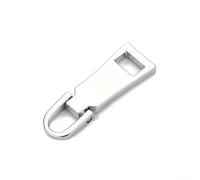 Metal Zip Slider Repair Kit 2pcs pour instant Fix Metal Zip Slider(Silver)