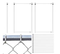 Metal Zip Ties, Stainless Steel Cable Ties, Sturdy Fasteners, Erosion Resistant, UV Protected, Electrical Cord Management for Agricultural Patio Lawn Garden Roofing Household