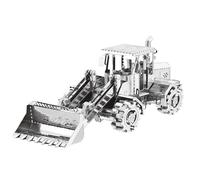 Metal Zone Bulldozer Puzzle 3D Métal Maquettes de Machines de Construction Puzzle en Métal 3D Véhicules Puzzle 3D Métallique pour Adultes 8.8x3.5x3.7cm