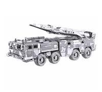 Metal Zone DF-11 DF-11 Puzzle 3D Métal Maquette de Camion Lance-missiles à Assembler Puzzle en Métal 3D de Combat Puzzle 3D Métallique pour Adultes 13.8x3.6x12.7cm