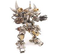 Metalakaer Puzzle 3D Berserker Mech en métal, kit de modèle mécanique Mecha à faire soi-même, blocs de construction avec kit d'outils à construire, kit de modèle en métal 3D, cadeaux pour adultes
