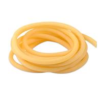 Metaland Tube en latex naturel de 5 mm de diamètre intérieur x 7 mm de diamètre extérieur pour lance-pierres, catapultes, tuyau en caoutchouc chirurgical de 1 m de long