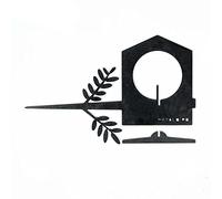 METALBIRD - Mangeoire à oiseaux - Ornements de jardin en acier Corten - Art métallique fièrement fabriqué en Grande-Bretagne