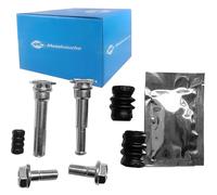 Metalcaucho 43019 Jeu de douilles de guidage d'étrier de frein Essieu avant gauche Compatible avec HYUNDAI TUCSON JM, TOYOTA COROLLA ZZE12, NDE12, ZDE12, NISSAN JUKE F15, KIA SORENTO I JC, MITSUBISHI