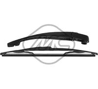 Metalcaucho Bras d'essuie-glace 68185 arrière 370mm Balai essui-glace avec lame d'aiguille intégrée