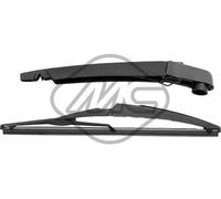 Metalcaucho Bras d'essuie-glace 68264 arrière 295mm Balai essui-glace avec lame d'aiguille intégrée