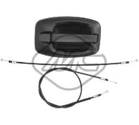 Metalcaucho Poignée de porte 43564 côté conducteur ou passager Matière plastique