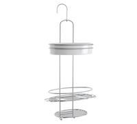 Metalex 403712322 Orbit Étagère de Douche Acier Inoxydable Argent 29 x 13 x 65 cm