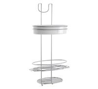 Metalex 403714322 Orbit Plateau de Douche Acier Inoxydable Argent 29 x 13 x 58 cm