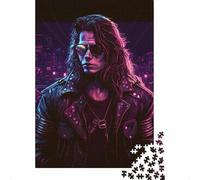 Metalhead (1) Puzzle 1000 pièces pour adultes et adolescents à partir de 12 ans et plus Cadeaux pour la veille de Noël 1000 pièces (38x26 cm)