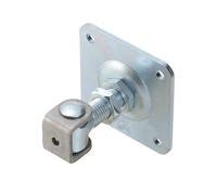 Metalideal Gond Réglable sur Platine M18 Portail Battant 150kg