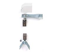 Metalideal | Pivot de portail métallique à sceller - pour tube acier carré 30 x 30 mm - carré de 25 x 25 mm