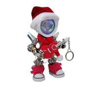 Metalkitor Casse-tête 3D en métal pour adultes, kit de modèle Père Noël Mecha Po - Décoration de bureau - Steampunk - Bricolage - Assemblage de casse-tête - Décoration de chambre parfaite (sans base)