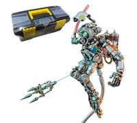 Metalkitor Puzzle 3D en métal pour Adultes, kit de modèle de Singe de plongée - Décoration Cyberpunk à Faire soi-même - Assemblage Artisanal - Décoration de Chambre et Choix de Cadeau Parfait (700