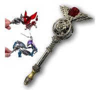 Metalkitor Puzzles 3D en métal pour Adultes, Baguette Magique pour modèle Metalkitor Gaint Mantis et Renard - Ornement Steampunk à Faire soi-même - Puzzle d'assemblage - Décoration de Bureau Parfaite