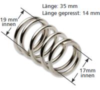 Metallfeder für Kickerstange