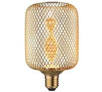 Metallic Glow Standard 230 V Ampoules LED Zyl E27 Helix 130lm 3,5W 1800K Laiton Laiton G