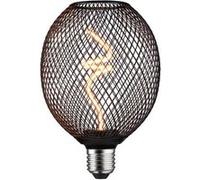 Metallic Glow Standard 230 V Globe LED 160lm 4W 1800K gradable Noir Noir G