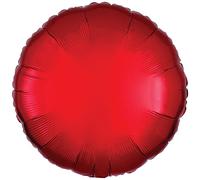 Metallic Red Round PKG