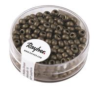 Metallic - Rocailles, Dépolies, Anthracite, 4 Mm, Boîte 17 G