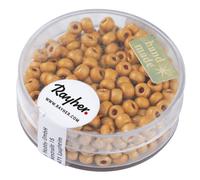 Metallic - Rocailles, Dépolies, Jaune D`Or, 4 Mm, Boîte 17 G