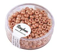 Metallic - Rocailles, Dépolies, Rose Tendre, 4 Mm, Boîte 17 G