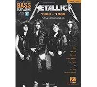 Metallica: 1983-1988: Bass Play-Along Volume 21 (Bk/Online Audio)