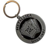 Metallica 30Th Anniversary Playing Card Porte-Clés Keychain Size One Size