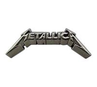Metallica 3D Band Logo Pin Badge Size One Size