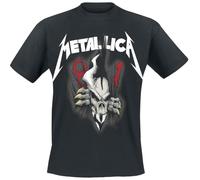 Metallica 40th Anniversary Ripper Homme T-Shirt Manches Courtes Noir XXL