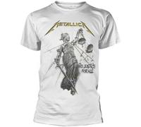 Metallica And Justice For All White 2XL T-shirt