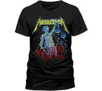 METALLICA - AND JUSTICE FOR - tshirt - Unisex - T Shirt - Large - F66z