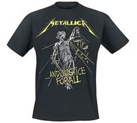 METALLICA - AND JUSTICE FOR - tshirt - Unisex - TSFB - Medium - K72z