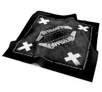 Metallica Bandana Master Of Puppets Band Logo Nouveau Officiel Noir Size One Size