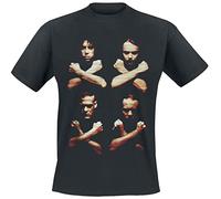 Metallica T-shirt Birth Death Crossed Arms Homme manches courtes Noir L