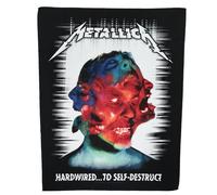 Metallica Câblé Pour Auto Destruct Arrière Patch Thrash Métal Bande XL Dtg Motif