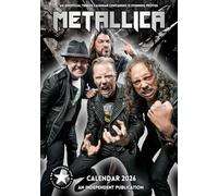 Metallica Calendrier mural 2026 A3 Hommage non officiel