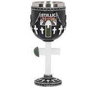 Nemesis Now Metallica-Master of Puppets B4682N9 Gobelet en résine avec Insert en Acier Inoxydable Noir Taille Unique 18 cm