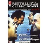 Metallica Classic Songs Guitar + Dvd
