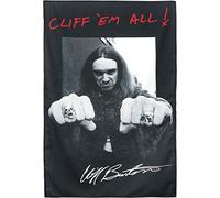 Metallica Cliff 'em all Drapeau multicolore