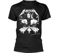 Metallica - "Cliff Em All" T-shirt Homme/Femme Unie PH1285 (L) (Noir)