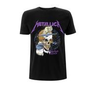 METALLICA - DAMAGE HAMMER BLACK T-Shirt, Front & Back Print Large