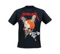 METALLICA - DAMAGE INC BLACK T-Shirt, Front & Back Print Small