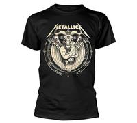 Metallica T-shirt Darkness Son Manches courtes 100% coton coupe standard Homme Noir M