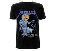 Metallica Tip Scales Homme T-Shirt Manches Courtes Noir Regular/Coupe Standard X