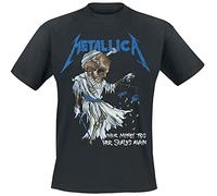 Metallica Doris_Men_BL_TS: S, T-Shirt Homme, Noir (Black Black), Small