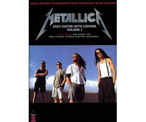 [("Metallica": Easy Guitar with Notes and Tablature, Easy Guitar Transcriptions Complete with Lessons )] [Author: Cherry Lane Music] [Jun-1995]