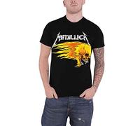 METALLICA - Flaming Skull T - tshirt - TSFB - XX-Large - K72z